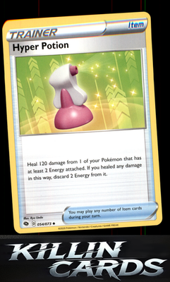 Hyper Potion 54/73 Pokemon Uncommon Champion's Path Card NM