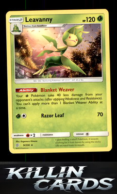 Leavanny 9/236 Pokemon Rare SM - Unified Minds Card NM