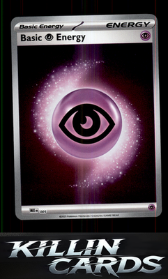 Reverse Holofoil Basic Psychic Energy - 005 5 Pokemon Common MEE: Mega Evolution