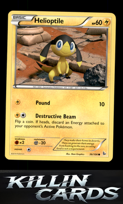Helioptile 36/106 Pokemon Common XY - Flashfire Card LP