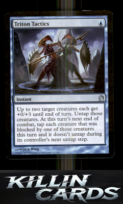 Triton Tactics 71 Magic U Theros Card NM