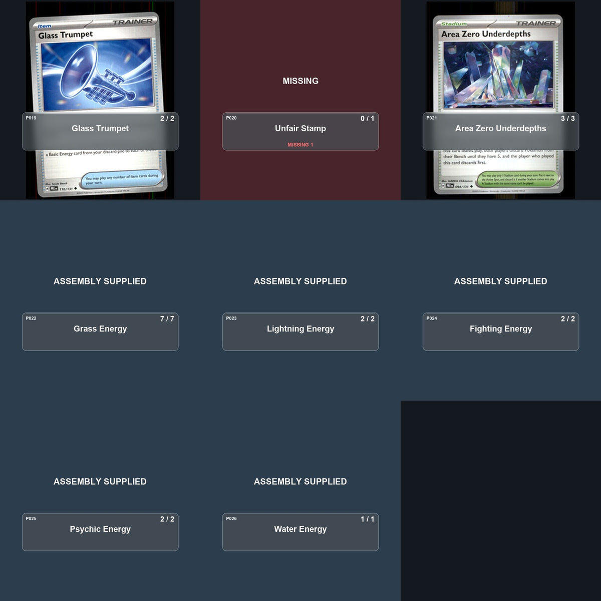 Partial Pokemon TCG World Championships 2026 Raging Bolt Ogerpon Decklist 42 Cards Deck