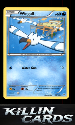 Wingull 18/108 Pokemon Common XY - Roaring Skies Card NM