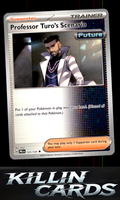 Professor Turo's Scenario 121/131 Pokemon Uncommon SV: Prismatic Evolutions Card