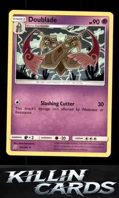 Doublade 94/236 Pokemon Uncommon SM - Unified Minds Card NM