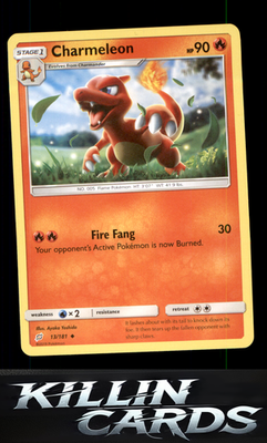 Charmeleon 13/181 Pokemon Uncommon SM - Team Up Card NM