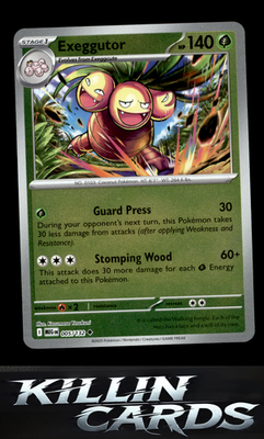 Reverse Holofoil Exeggutor - 005/132 005/132 Pokemon Uncommon ME01: Mega Evoluti