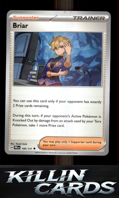 Briar (Poke Ball Pattern) 100/131 Pokemon Uncommon SV: Prismatic Evolutions Card