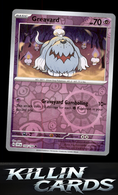 Reverse Holofoil Greavard - 104/198 104/198 Pokemon Common SV01: Scarlet & Viole