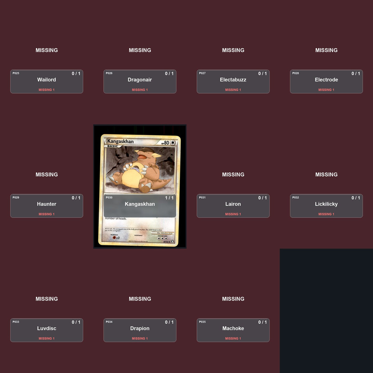 Pokemon TCG Triumphant C/UC/R Standard Set 30 Cards
