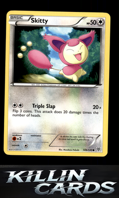 Skitty 109/135 Pokemon Common Plasma Storm Card LP