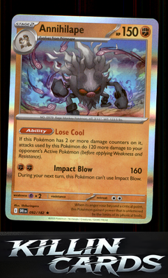 Annihilape 092/182 Pokemon Rare SV10: Destined Rivals Card NM