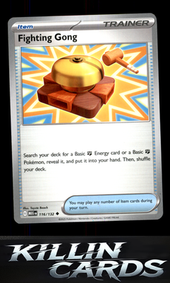 Fighting Gong - 116/132 116/132 Pokemon Uncommon ME01: Mega Evolution Card NM