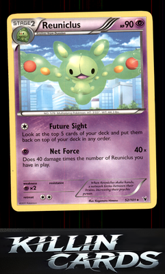 Reuniclus (52) 52/101 Pokemon Rare Noble Victories Card NM