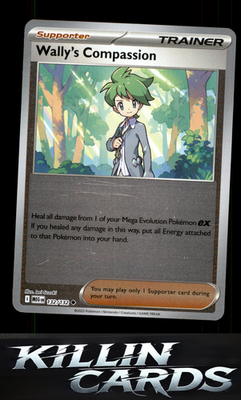Reverse Holofoil Wally's Compassion - 132/132 132/132 Pokemon Uncommon ME01: Meg