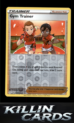 Reverse Holofoil Gym Trainer 059/072 Pokemon Uncommon Shining Fates Card NM