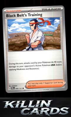 Black Belt's Training - 099/131 099/131 Pokemon Common SV: Prismatic Evolutions
