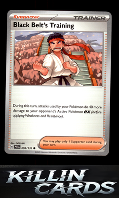 Black Belt's Training - 098/131 098/131 Pokemon Common SV: Prismatic Evolutions