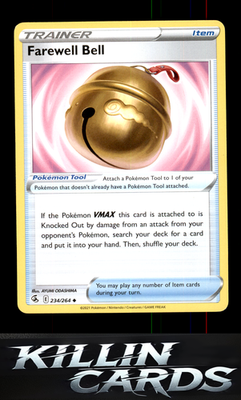 Farewell Bell 234/264 Pokemon Uncommon SWSH08: Fusion Strike Card NM