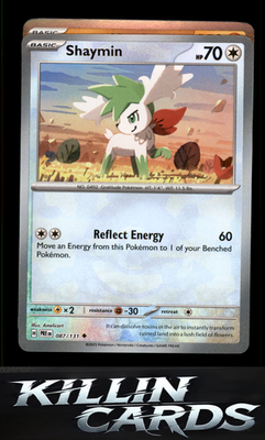 Shaymin (Poke Ball Pattern) 087/131 Pokemon Uncommon SV: Prismatic Evolutions Ca