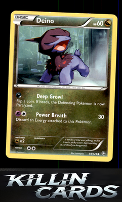 Deino (93) 93/124 Pokemon Common Dragons Exalted Card NM