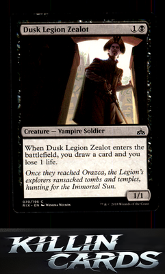Dusk Legion Zealot 70 Magic C Rivals of Ixalan Card NM