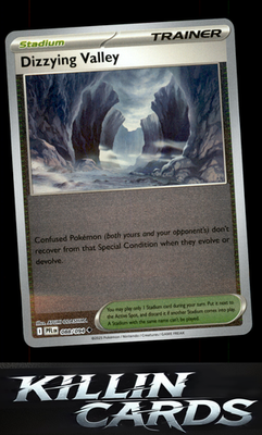 Reverse Holofoil Dizzying Valley 088/094 Pokemon Uncommon ME02: Phantasmal Flame