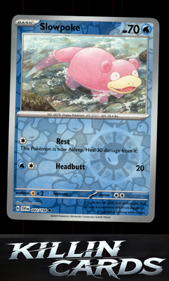 Reverse Holofoil Slowpoke - 042/198 042/198 Pokemon Common SV01: Scarlet & Viole
