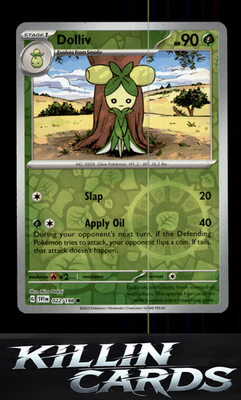 Reverse Holofoil Dolliv - 022/198 022/198 Pokemon Common SV01: Scarlet & Violet