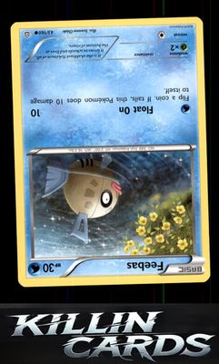Feebas 43/160 Pokemon Common XY - Primal Clash Card NM