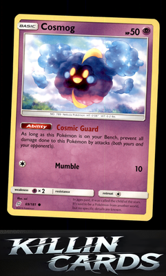 Cosmog 69/181 Pokemon Common SM - Team Up Card NM