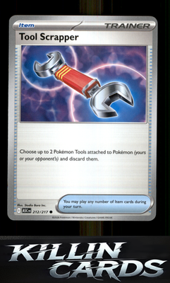 Tool Scrapper 212/217 Pokemon Common ME: Ascended Heroes Card NM