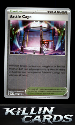 Reverse Holofoil Battle Cage - 085/094 085/094 Pokemon Uncommon ME02: Phantasmal