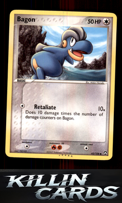 Bagon 43/108 Pokemon Common Power Keepers Card LP