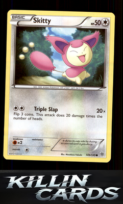 Skitty 109/135 Pokemon Common Plasma Storm Card LP