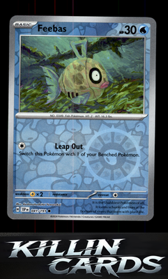 Reverse Holofoil Feebas - 041/191 041/191 Pokemon Common SV08: Surging Sparks Ca