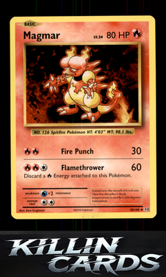 Magmar 20/108 Pokemon Uncommon XY - Evolutions Card NM