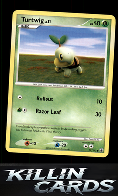 Turtwig (77) 77/100 Pokemon Common Majestic Dawn Card LP