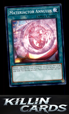 1st Edition Materiactor Annulus DIFO-EN066 YuGiOh Common Dimension Force Card NM