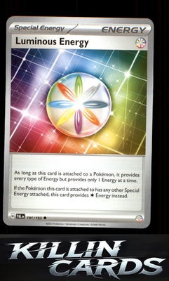 Luminous Energy 191/193 Pokemon Uncommon SV02: Paldea Evolved Card NM