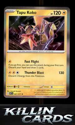 Tapu Koko 067/217 Pokemon Rare ME: Ascended Heroes Card NM