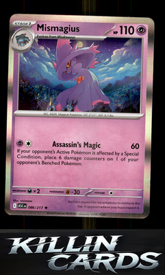 Mismagius 086/217 Pokemon Rare ME: Ascended Heroes Card NM