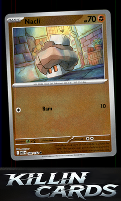 Reverse Holofoil Nacli 082/132 Pokemon Common ME01: Mega Evolution Card NM
