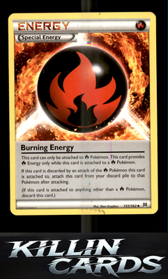 Burning Energy 151/162 Pokemon Uncommon XY - BREAKthrough Card LP