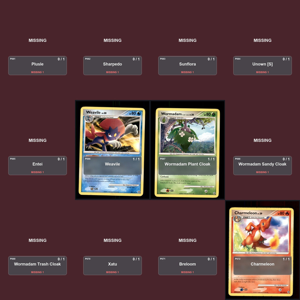 Pokemon TCG Secret Wonders C/UC/R Standard Set 33 Cards