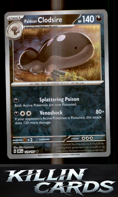 Reverse Holofoil Paldean Clodsire - 129/197 129/197 Pokemon Uncommon SV03: Obsid