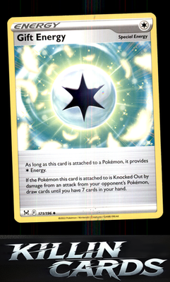 Gift Energy 171/196 Pokemon Uncommon SWSH11: Lost Origin Card NM