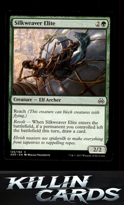 Silkweaver Elite 125 Magic C Aether Revolt Card NM