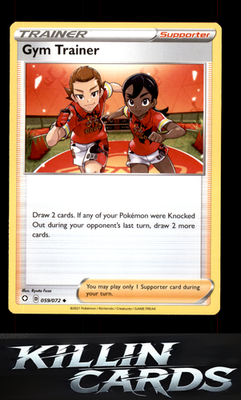 Gym Trainer 059/072 Pokemon Uncommon Shining Fates Card NM