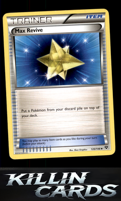 Max Revive 120/146 Pokemon Uncommon XY Base Set Card LP